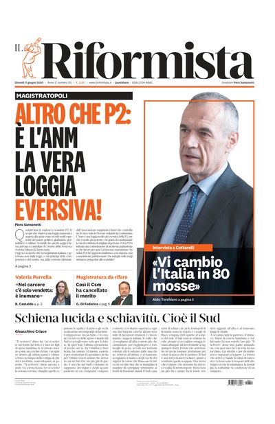 Giovedì 11 Giugno 2020