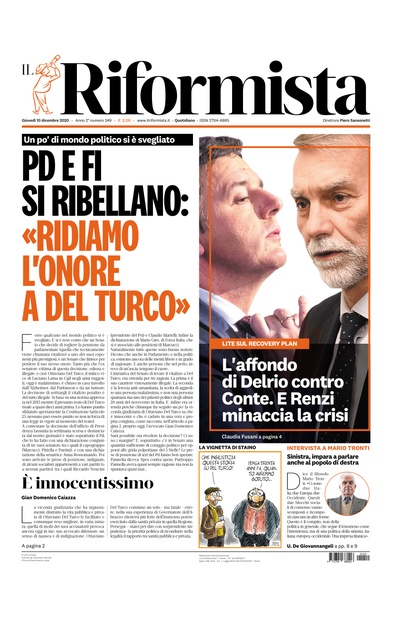 Giovedì 10 Dicembre 2020