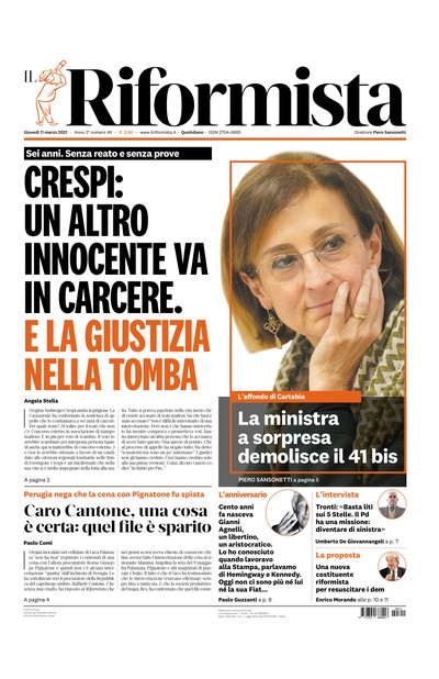 Giovedì 11 Marzo 2021