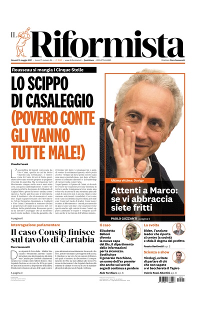 Giovedì 13 Maggio 2021