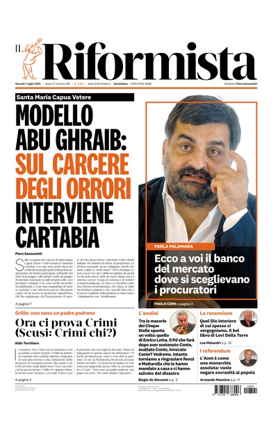 Giovedì 1 Luglio 2021