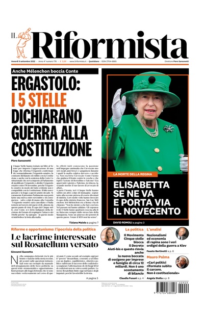 Venerdì 9 Settembre 2022