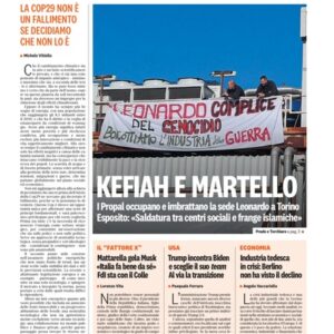 Giovedì 14 Novembre 2024
