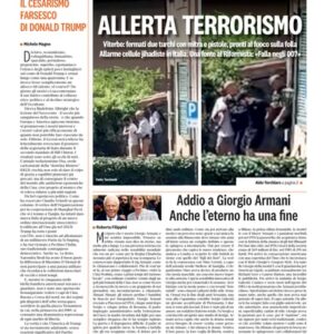Venerdì 5 Settembre 2025